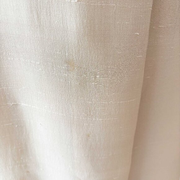 Vintage Sara Sturgeon Jacket & Skirt - Cream Silk - Size Medium - Picture 16 of 16